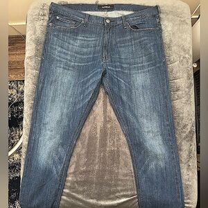 Slim Dark Wash Stretch Jeans